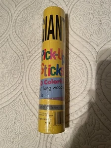 Pressman Toys Giant Wooden Pick Up Sticks 9 3/4 long New Sealed Package - Picture 1 of 2