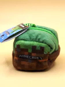 Blocco Erba Minecraft Mini Cubo Pouch Portachiavi dal Giappone L014 - Foto 1 di 7