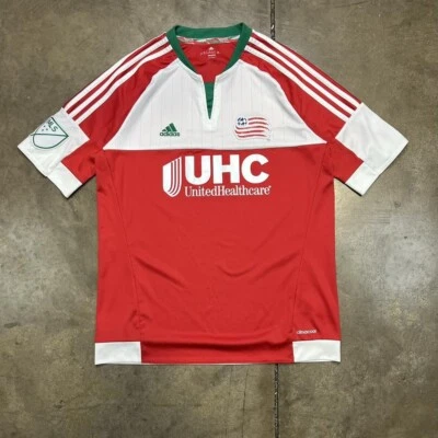 Adidas New England Revolution Away Jersey 15/16 Youth XL Adult Small MLS - Image 1 of 4