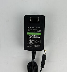 Sony Genuine AC Power Adapter  6V 1.3A  AC-6013 for RDP-M5iP RDP-M7iP  Docking