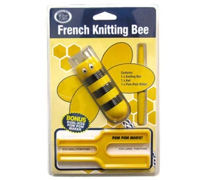 French Knitting and Pom Pom Kit bee yellow - Picture 1 of 1