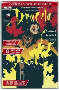 Dracula #4 of 4 Bram Stoker's Sealed W/Trading Cards Topps Comics Jan 1993 VFNM)