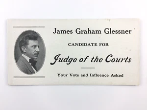 Antique Political Ink Blotter With Photo NY Candidate For Judge Of The Courts - Picture 1 of 3