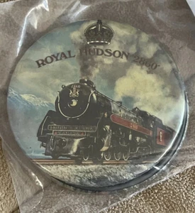 Vintage pinback button “ Royal Hudson 2860” First Lady of steam pin back button - Picture 1 of 2