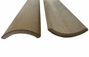 Abdecklatte aus Bambus Bambuslatte Latte Bamboo - Länge: 200 cm - NATURE + NIGRA - Bild 1 von 6