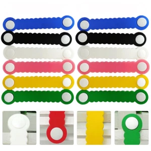 12 Pcs 1 Set Flexible Earphone Clips Stylish Power Cord Organizers (Colorful) - Afbeelding 1 van 12