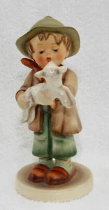 1956 Hummel Goebel Figurine 68 The Lost Sheep TMK-4 Boy Shepard w/Lamb Germany - Picture 1 of 6