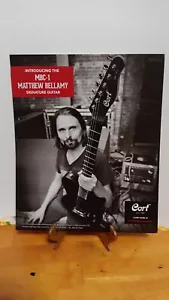 MATT BELLAMY MBC-1 CORT CHITARRE CHITARRA STAMPA ANNUNCIO 11 X 8,5 - Foto 1 di 1