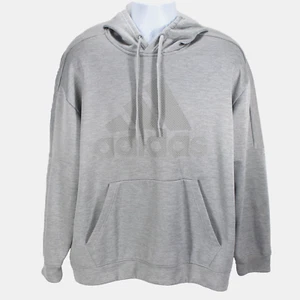 Adidas Hoodie Sweatshirt Herren Große ? Team Issue Fleece Logo Hood Grey BQ8761 - Bild 1 von 5