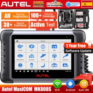 2025 Autel MaxiCOM MK808S PRO AUTO OBD2 Diagnóstico Codificación Clave Español - Imagen 1 de 11