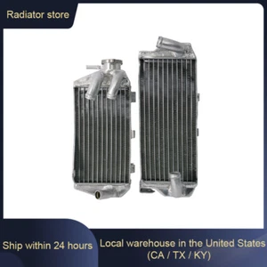 Cooling Full All Aluminum Radiator Fit 2017-2018 Honda CRF450R ( Left & Right) - Picture 1 of 7