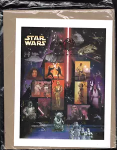 Scott #4143 - Star Wars - Darth Vader Sheet Of 15 Stamps FDC on Envelope Sealed - Picture 1 of 2