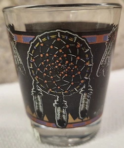 Dream Catcher Shot Glass with Original Oklahoma Store Label  - Imagen 1 de 6
