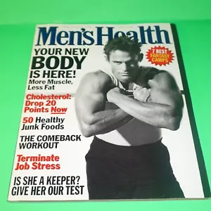 Men's Health Magazine April 1998 Your New Body Cholesterol Drop Fantasy Camps - Picture 1 of 2