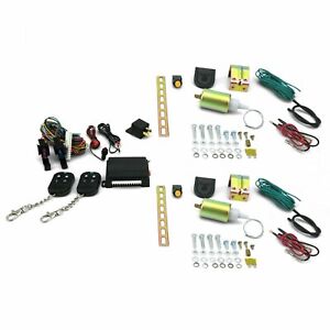 5 Function 11lbs Shaved Door/ Trunk latch Popper Kit w/ Remote Keyless Entry 350