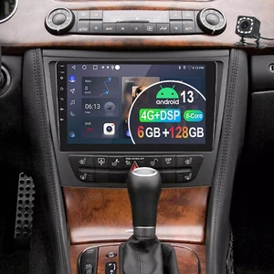 6+128GB CAM Para Mercedes Clase E W211 W219 Android 13 Radio Coche 4G LTE Carpaly - Imagen 1 de 17