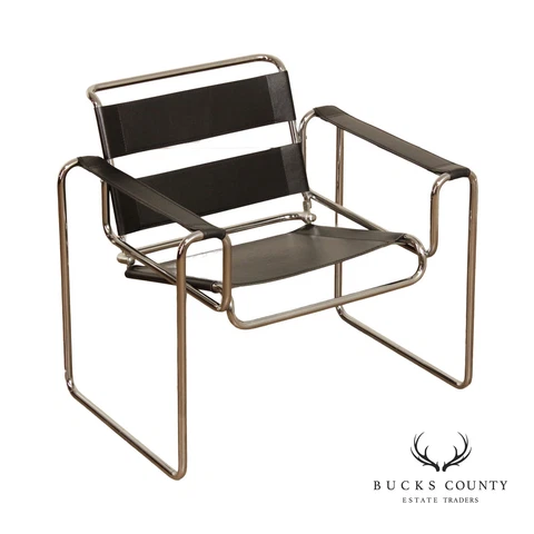 Marcel Breuer Bauhaus Style Wassily Lounge Chair Cover