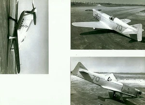 KONVOLUT 3 TONY LEVIER'S FIRECRACKER RIDER R-4 SHENFELDT FLUGZEUG FOTOGRAFIE #53 - Bild 1 von 4