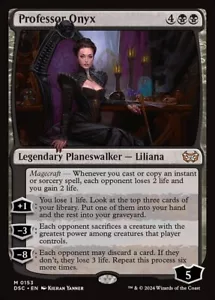 *MtG: PROFESSOR ONYX - Commander: Duskmourn Mythic - magicman-europe* - Bild 1 von 1