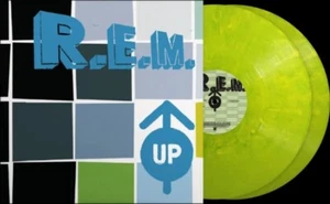 R.E.M. Up GREEN MARBLE COLORED Vinyl 2xLP Limited 25th Anniversary Edition NEW - Picture 1 of 4