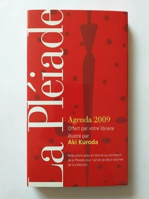 AGENDA LA PLEIADE 2009 ILLUSTRE PAR AKI KURODA VERSION LIBRAIRIE NEUF - Photo 1/2