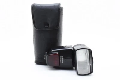 Canon Speedlite 580EX обуви вспышки + мягкий чехол для Canon из Японии [отличное ++] - Изображение 1 из 4