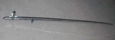 1964 Plymouth Sport Fury Wind Split Trim Molding w/ Hood Ornament 2417711 OEM 64 Foto 1 de 4