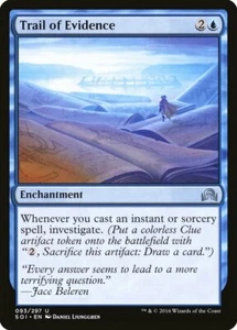 4 Trail of Evidence 4x x4 - NM - Shadows over Innistrad - SPARROW MAGIC mtg - Picture 1 of 1