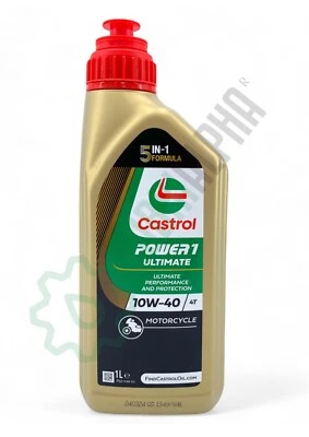 Olio motore moto Castrol Power 1 Ultimate 4T 10W40 - 4lt