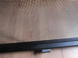 GENUINE VW PASSAT B8 2014-2024 PARTITION REAR NET ESTATE DOG GUARD BLACK VARIANT - Picture 1 of 8