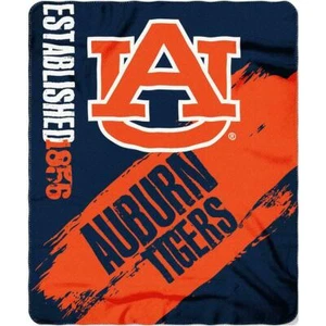 Auburn Tigers 50" x 60" Painted Fleece Throw Blanket by Northwest - Picture 1 of 1