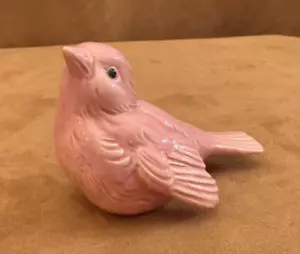 Goebel Pink Sparrow West Germany Porcelain 4" Bird Figure CV72 - Picture 1 of 5