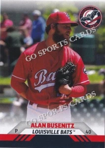 Louisville Bats Alan Busenitz RC 2023 novato Cincinnati Reds liga menor - Imagen 1 de 1