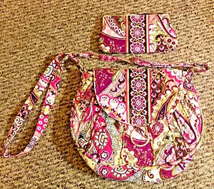 Vera Bradley Paisley Crossbody & Wallet Set - Picture 1 of 14