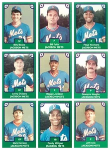1984 TCMA Baseball Jackson Mets, Jackson, Dykstra, Vaughn U-Pick 1-25 NM - Picture 1 of 41