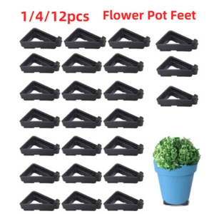 1/4/12PCS Invisible Low Profile Flower Pot Feet Garden Plant Pot Feet Risers - Picture 1 of 14