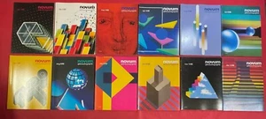 NOVUM GEBRAUCHSGRAPHIK Lot 12 Zeitschriften KOMPLETTER JAHRGANG 1988 Grafikmagazin - Bild 1 von 9