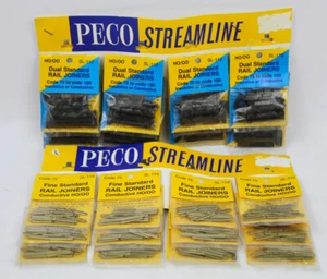 PECO SL-110 SCARPETTE GIUNZIONE, SL-112 GIUNTI ISOLANTI per SCALA H0/00 NEW - Foto 1 di 10