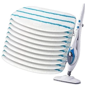 10 Pack Replacement Steam Mop Pads Compatible for PurSteam ThermaPro 10-in-1 - Picture 1 of 6