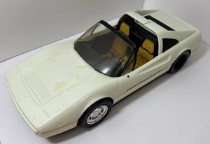 1986 Barbie Doll Car White FERRARI 328 GTS Mattel Not Complete Vintage - Bild 1 von 10