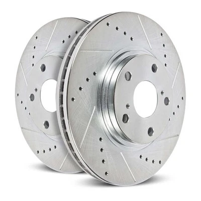 Powerstop Brakes AR8234XPR Evolution® Disc Brake Rotor   Performance, Drilled, - Image 1 of 4
