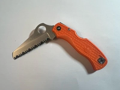 Spyderco Rescue 79 mm FRN naranja (C45SOR) - nuevo  Foto 1 de 4