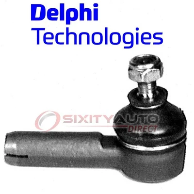 Delphi Front Outer Steering Tie Rod End for 1988-1995 Audi 90 Quattro Gear uo Foto 1 de 4