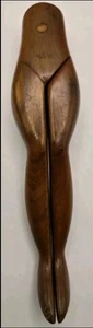 Holz Damen Beine Nussknacker Handarbeit Haiti Vintage  - Bild 1 von 10