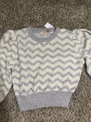 Свитер в полоску Willow & Root размер L супермягкий - Изображение 1 из 4