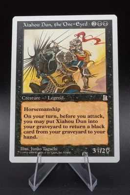 Xiahou Dun, the One-Eyed: 1999 Magic the Gathering Portal Three Kingdoms Regular - Image 1 of 2