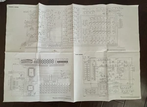 Kenwood TS-570D / S / DG / SG HF Transceiver Original Service Manual Schaltpläne - Bild 1 von 5