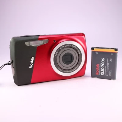Kodak Digital Camera EasyShare M530 12.0MP Red Tested - Image 1 of 4