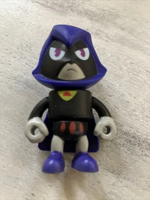 Teen Titans Go! MINI BONECO RAVEN Mattel 2" bolsa cega 2016 série 1 - Imagem 1 de 3