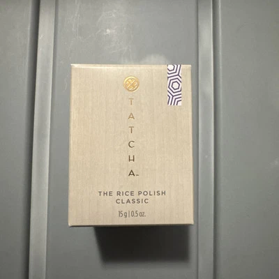 Tatcha The Rice Polish – Classic Foaming Enzyme Powder New in Box . 15 g-0.5 Oz - Image 1 of 3